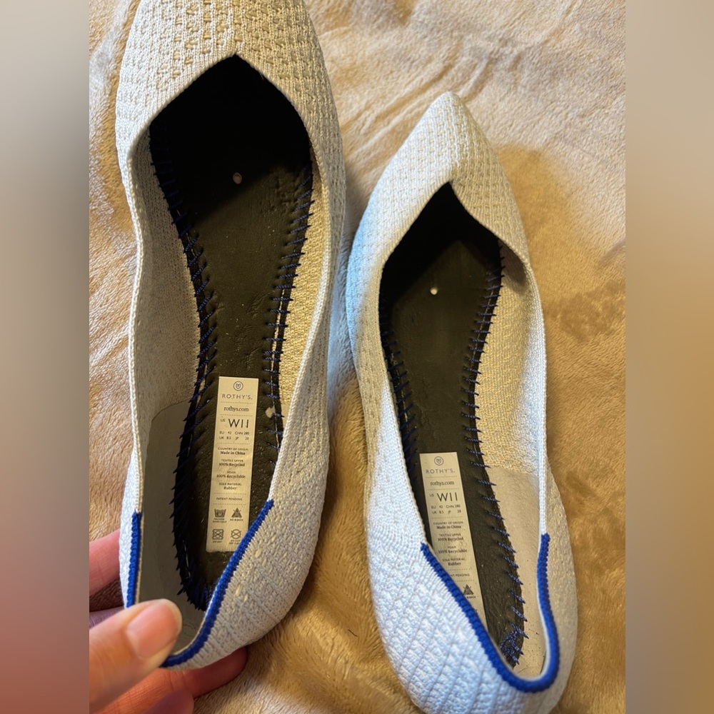 Rothy’s Points- Salt Honeycomb